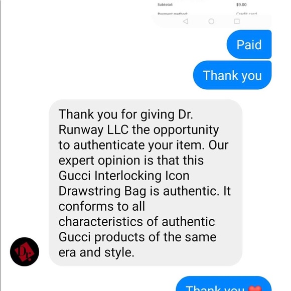 GUCCI DRAWSTRING GG HOBO - Picture 16 of 16